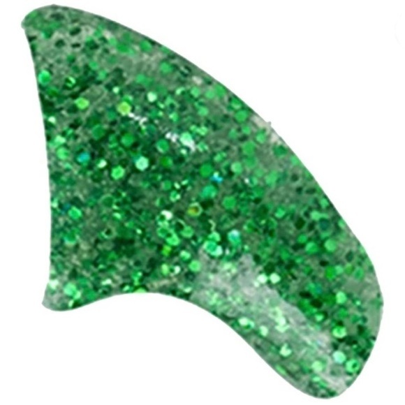 39 glitter green and 40 glitter red Large Purrdy paws nail caps - Picture 2 of 10